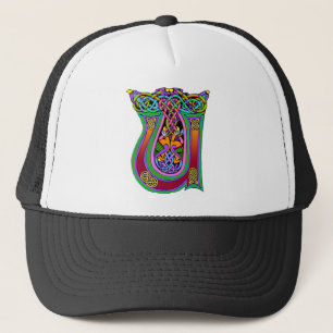 Medieval Celtic Art Knoks en Design Trucker Pet