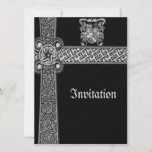 Medieval Celtic Design nodigt uit Kaart (Voorkant)