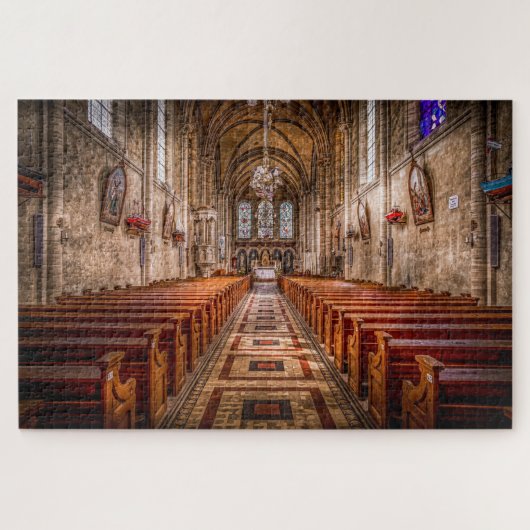 medieval church puzzel (Horizontaal)