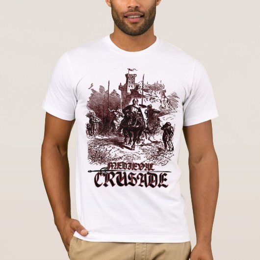 MEDIEVAL CRUSADE T-SHIRT (Voorkant)