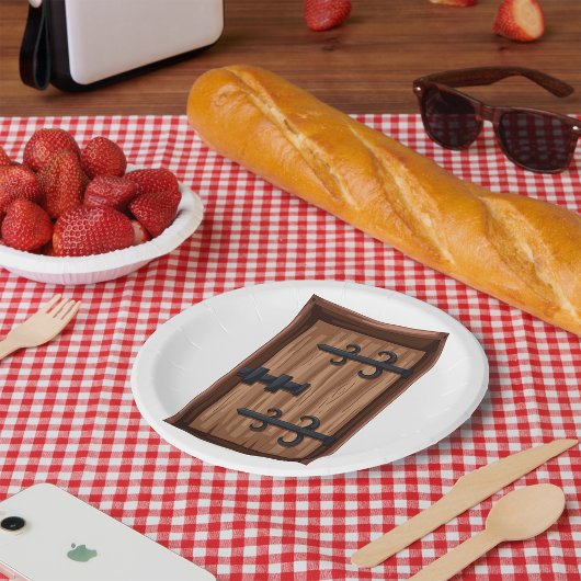 Medieval deurdeur papieren bordje