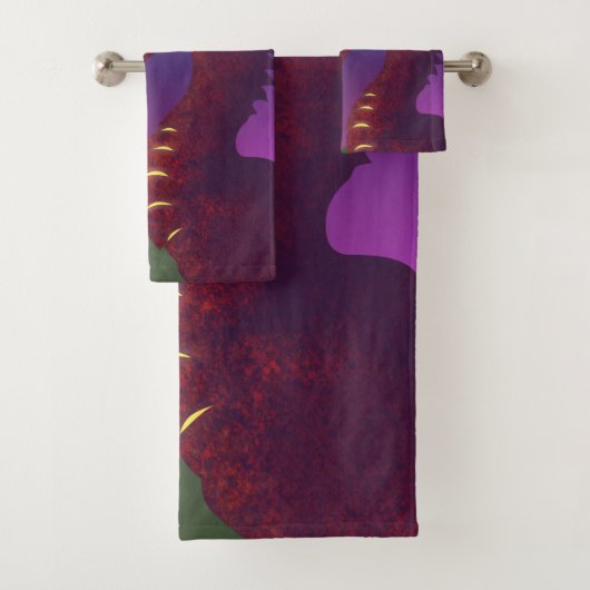 Medieval Dragon Bad Handdoek (Insitu)