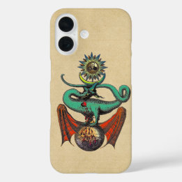Medieval Dragon Ripley Scroll iPhone 16 Hoesje