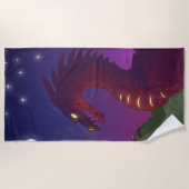 Medieval Dragon Strandlaken (Voorkant)