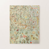 Medieval Europe Map Puzzle Legpuzzel (Verticaal)