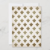 Medieval Fantasy Dragon Monogram Wedding Kaart (Achterkant)