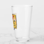 Medieval Floral, verlicht, letter Y Monogram Glas (Links)