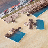 Medieval Fort in Dubrovnik Kroatië Grote Legpuzzel (Zijkant)