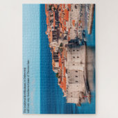 Medieval Fort in Dubrovnik Kroatië Grote Legpuzzel (Verticaal)