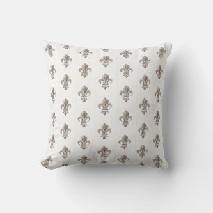 Medieval French Fleur de Lis Sierkussen