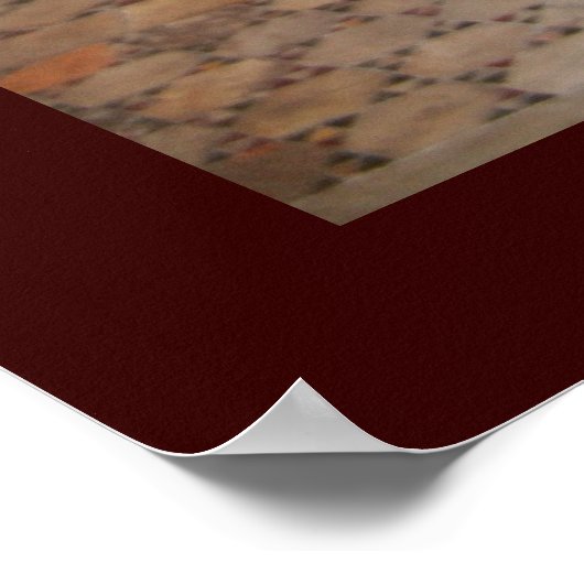 Medieval Frescoes Poster (Hoek)