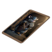 Medieval Gladiator Rat Magnet Magneet (Linkerzijde)