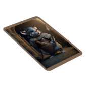 Medieval Gladiator Rat Magnet Magneet (Rechterzijde)