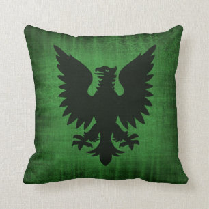 Medieval Green Velvet Cushion Kussen
