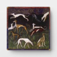 Medieval Greyhounds in de diepe Bossen