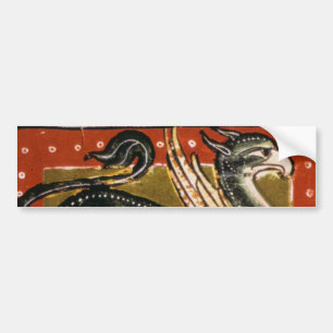 Medieval Griffin Bumpersticker