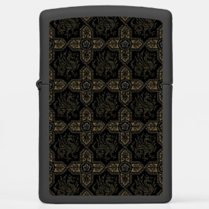 Medieval Griffin Dragon Pattern