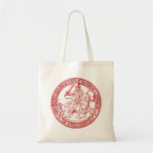 Medieval Heraldry Seal of Thomas de Beauchamp Tote Bag