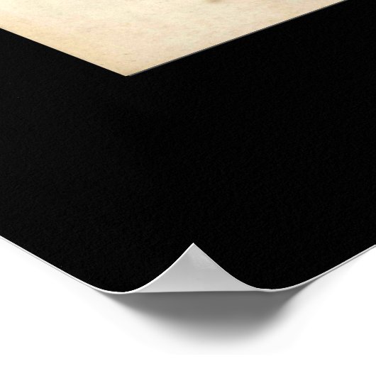 Medieval Italiaans Poster Bord 8 (Hoek)