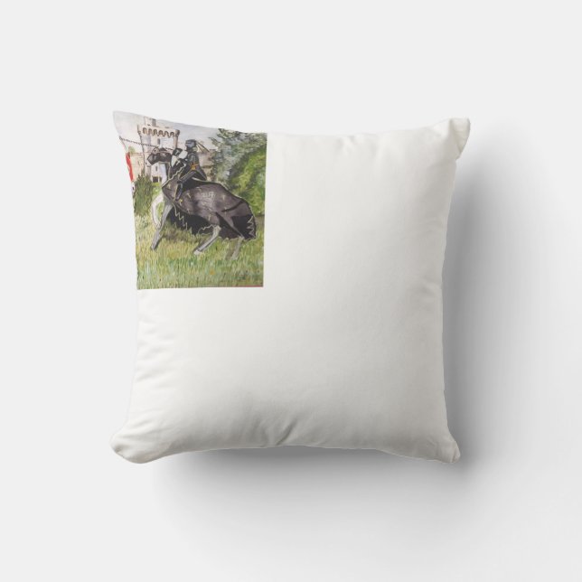 Medieval Joust Kussen (Voorkant)