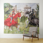Medieval Joust Wandkleed (In Situ (horizontaal))