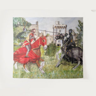 Medieval Joust Wandkleed