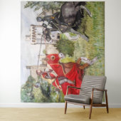 Medieval Joust Wandkleed (In situ)