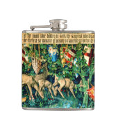 Medieval King Arthur William Morris Heupfles (Voorkant)