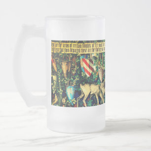 Medieval King Arthur William Morris Matglas Bierpul