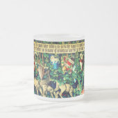 Medieval King Arthur William Morris Matglas Koffiemok (Center)