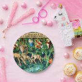 Medieval King Arthur William Morris Papieren Bordje (Feest)