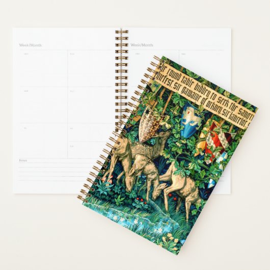 Medieval King Arthur William Morris Planner (Display)