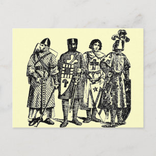 Medieval Knachten Briefkaart