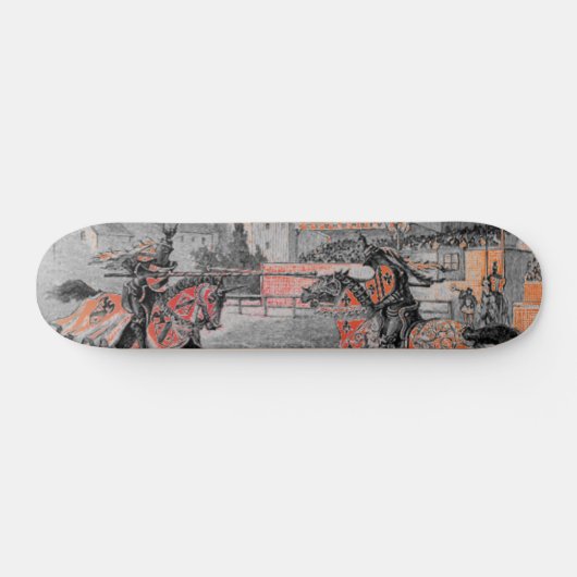 Medieval Knachten Jousting Skateboard (Horizontaal)