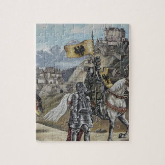 Medieval Knachten Paarden Lions Castle Destiny Legpuzzel