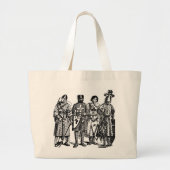 Medieval Knight Bag Grote Tote Bag (Voorkant)