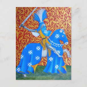 Medieval Knight Briefkaart