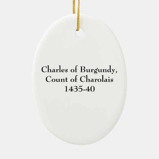 Medieval Knight Ornament (Achterkant)