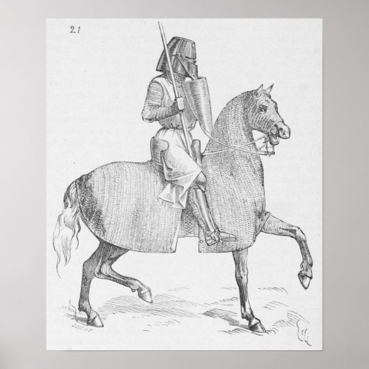 Medieval Knight Poster (Voorkant)
