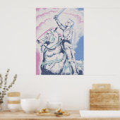 Medieval Knight Poster (Keuken)