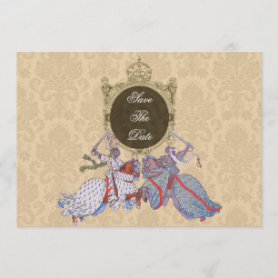 Medieval Knight Save the Date Cards