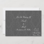 Medieval Knight Save the Date Cards (Achterkant)