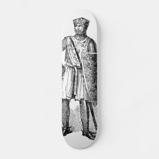 Medieval Knight Skateboard (Voorkant)