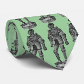 Medieval Knight Stropdas (Opgerold)