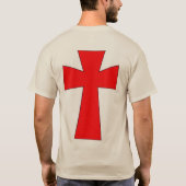 Medieval Knight T-shirt (Achterkant)