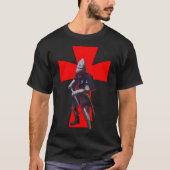 Medieval Knight T-shirt (Voorkant)