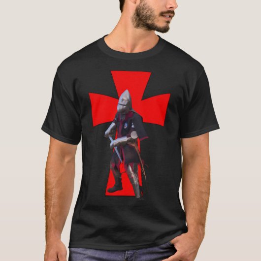 Medieval Knight T-shirt (Voorkant)