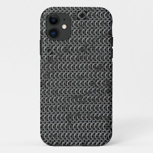 Medieval Knight Templar Chain Mail effect Case-Mate iPhone Case (Achterkant)