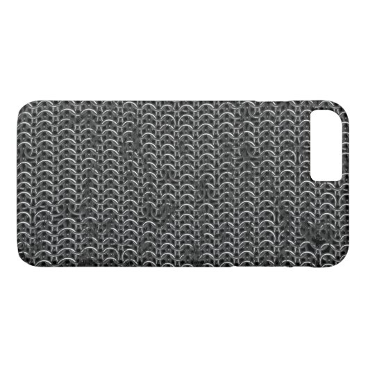 Medieval Knight Templar Chain Mail-effect Case-Mate iPhone Case (Achterkant (Horizontaal))