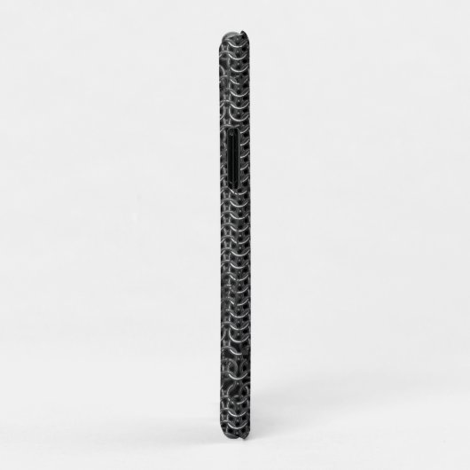 Medieval Knight Templar Chain-Mail effect Case-Mate iPhone Case (Achterkant/rechts)